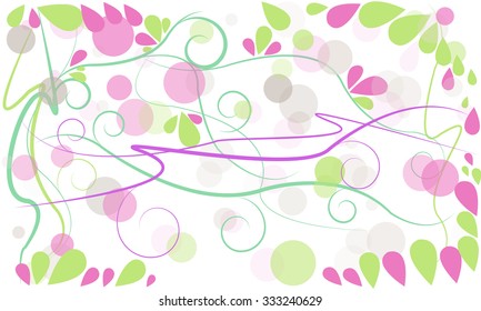 abstract background with circles
