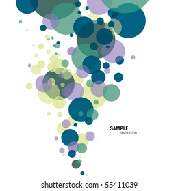 Abstract Background with Circles