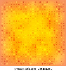 Abstract background with the circles. Colorful halftone background. Vector Illustration