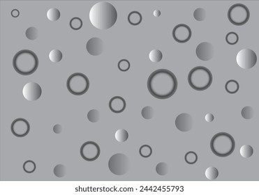 abstract background of circles with different color shapes