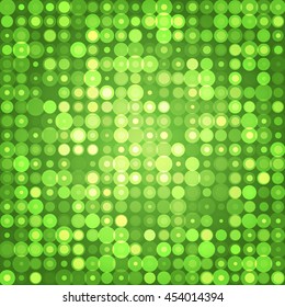 Abstract background of circles of different shapes. It used to modern design. Vector illustration.