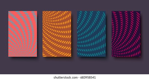 Abstract background of circles in the form of a whirlpool
