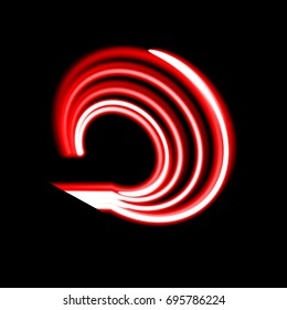 Abstract background of circles in the form of a whirlpool, black hole