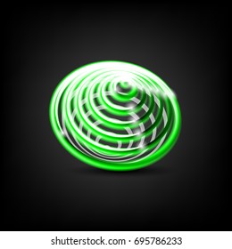 Abstract background of circles in the form of a whirlpool, black hole