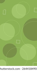 Fondo Abstractas con círculos, fondo de lunares verdes para el Fondo de pantalla móvil, fondo verde
