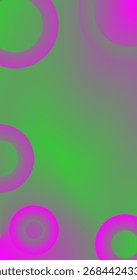 Fondo Abstractas con círculos Colores verde y púrpura Diseño degradado