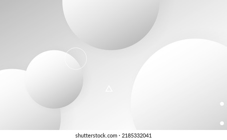 Abstract background with circles and halftone dots pattern.  Minimal style Design. for presentation, banner, cover, web, flyer, card, poster, wallpaper, slide, magazine. Vector EPS10