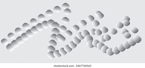 Abstrakter Hintergrund mit Kreis-Illustration 