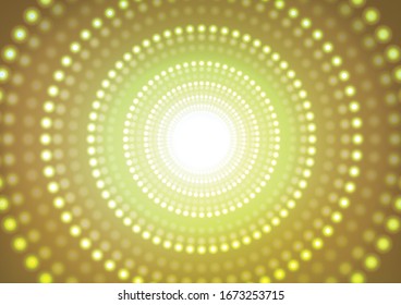 abstract background with circles 
and light.