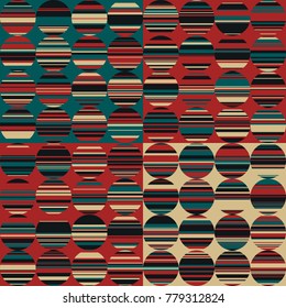 Abstract Background with Circles  and Lines, Grunge Background in Circle Style, Modern Geometrical Abstract Background, Circle Design 