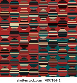 Abstract Background with Circles  and Lines, Grunge Background in Circle Style, Modern Geometrical Abstract Background, Circle Design 