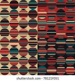 Abstract Background with Circles  and Lines, Grunge Background in Circle Style, Modern Geometrical Abstract Background, Circle Design 