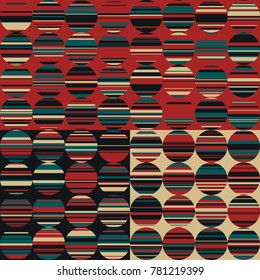 Abstract Background with Circles  and Lines, Grunge Background in Circle Style, Modern Geometrical Abstract Background, Circle Design 