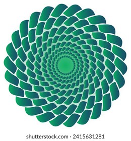 abstract background with circles, Optical illusion background