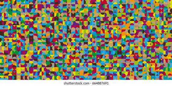 Abstract background with circles pattern