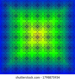 abstract background with circles, abstract background pattern seamles blue, yellow, green color