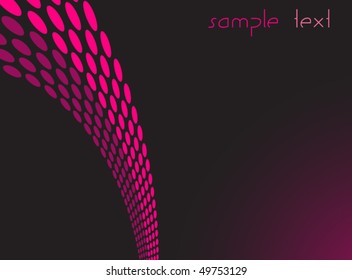 abstract background, circles perspective, illustration