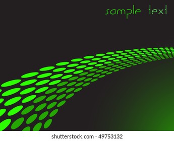 abstract background, circles perspective, illustration