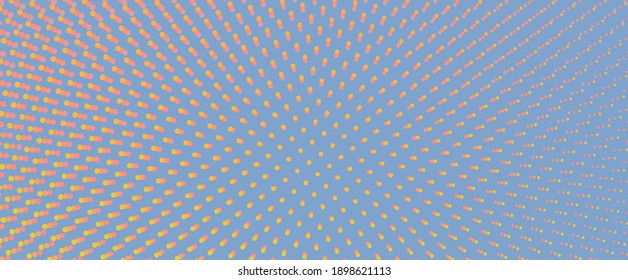 Fondo abstracto con círculos. Patrón de puntos de polka. Ilustración vectorial dinámica 3d para cubierta, banner, volante o presentación.