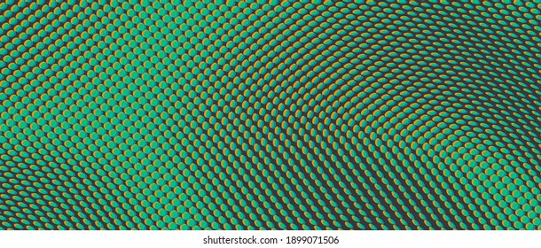Abstract background with circles. Polka dots pattern. 3d dynamic vector illustration for cover, banner, flyer or presentation.