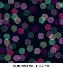abstract background with circles seamless