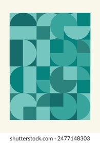 abstract background with circles, seamless pattern with dots,repeat pattern seamless style design for fabric printing or wallpaper, square block