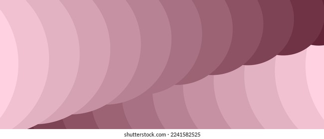 Abstract Background with circles, semicircles. Color Viva Magenta. Vector template for storys, cover. Background for wallpaper, web design. Story banner template, poster. Texture graphic illustration