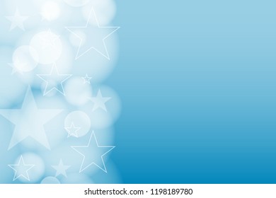 Abstract background, circles, stars, christmas, vector graphics.