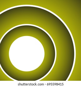 Abstract background with circles and text space. Vector illustration.