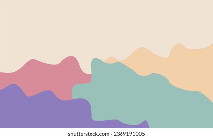 abstract background with circles vector