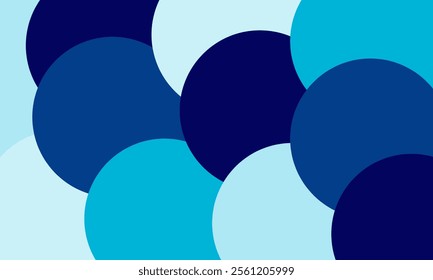 Abstract background with circles vector. Colorful geometric abstract background.