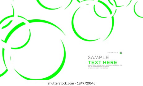 Abstract background with circles. Vector illustration.