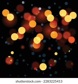 Abstract background with circles. Vector illustration
