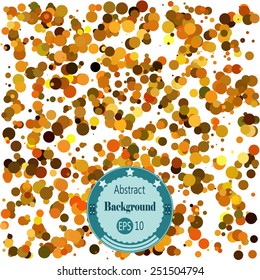 Abstract background with circles. Vector illustration. EPS 10 