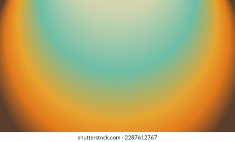 fondo abstracto con círculos de color marrón naranja naranja azul y crema iluminación gradiente
