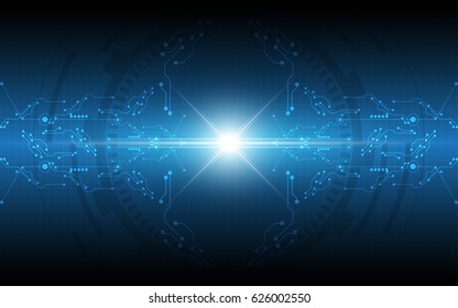 Abstract background circuit board digital technology innovation concept