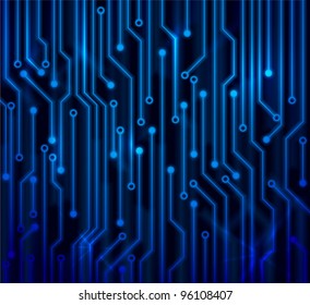 Abstract background circuit board. Eps 10