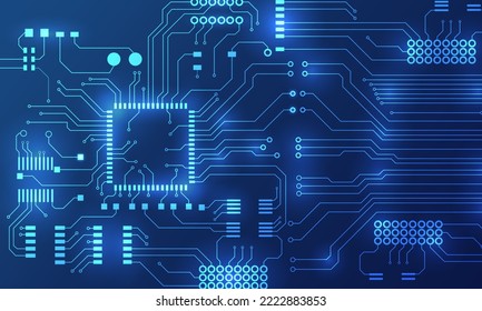 Abstract Background A circuit board showing connections to send data to another location. It is a technology that increases comfort.