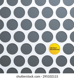 Abstract background circular configuration