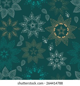 Abstract background of circular patterns. 