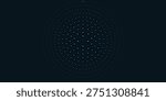 Abstract background. Circular Vector Halftone Dots Background.  Disco lights. Vector illustration.