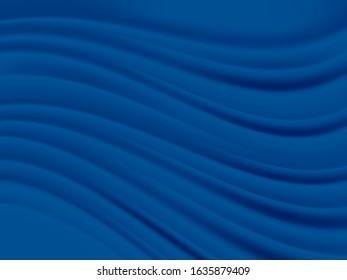 Abstract background classic blue, color of the year 2020