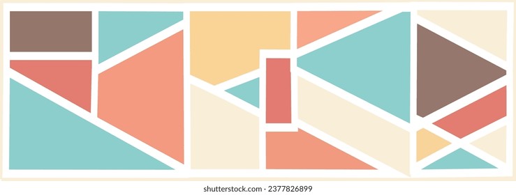 Resumen Fondo con color clásico - fondo de formas geométricas. 