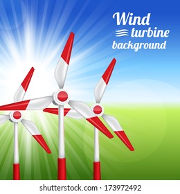 Abstract background clean energy concept, vector