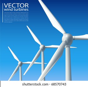 Abstract Background Clean Energy Concept, Vector