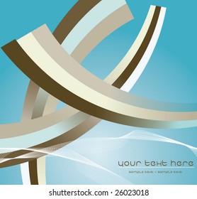 Abstract background clean illustration design