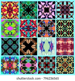 abstract background collection vector illustration