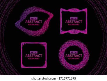 Abstract Background Color Banner Vector