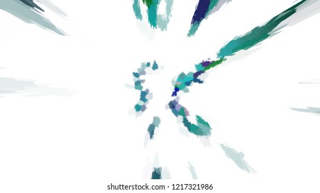 Abstract background with color blots, transitions and bends.