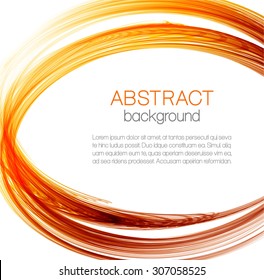 Abstract background with color circle